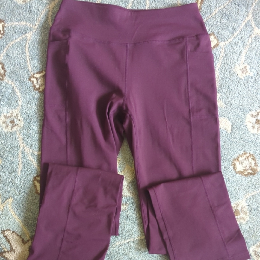 Skechers Maroon Active Leggings